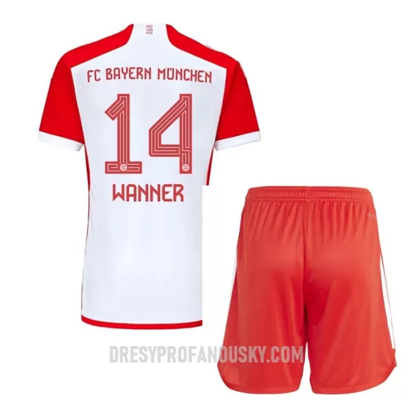 Levné Dětský Fotbalový Dres FC Bayern Mnichov Wanner 14 Domácí 2023-24