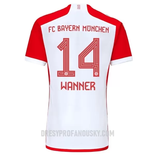 Levné Dětský Fotbalový Dres FC Bayern Mnichov Wanner 14 Domácí 2023-24