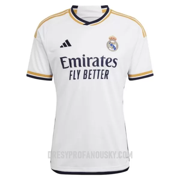 Levné Dětský Fotbalový Dres Real Madrid Benzema 9 Domácí 2023-24