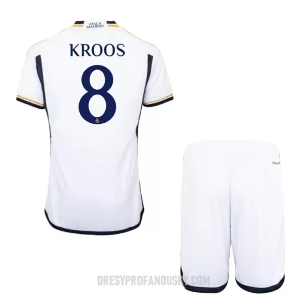 Levné Dětský Fotbalový Dres Real Madrid Kroos 8 Domácí 2023-24