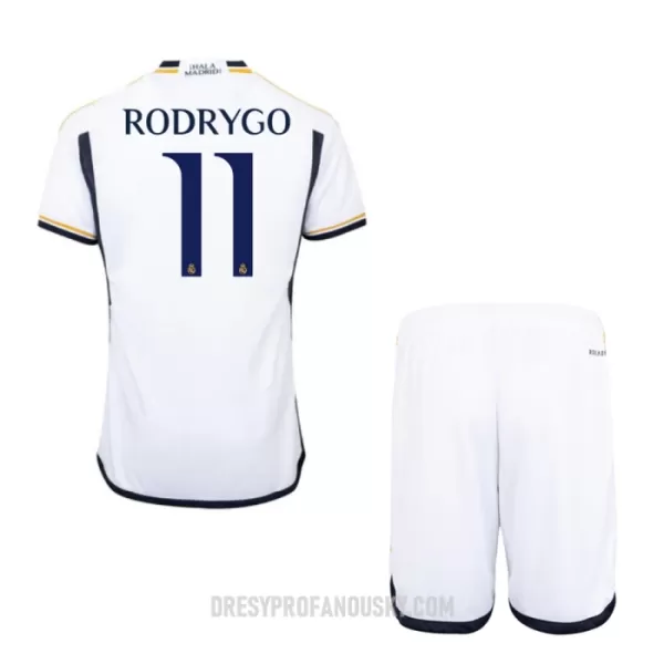 Levné Dětský Fotbalový Dres Real Madrid Rodrygo 11 Domácí 2023-24