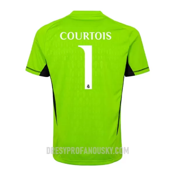 Levné Dětský Fotbalový Dres Real Madrid Thibaut Courtois 1 Brankářské Domácí 2023-24