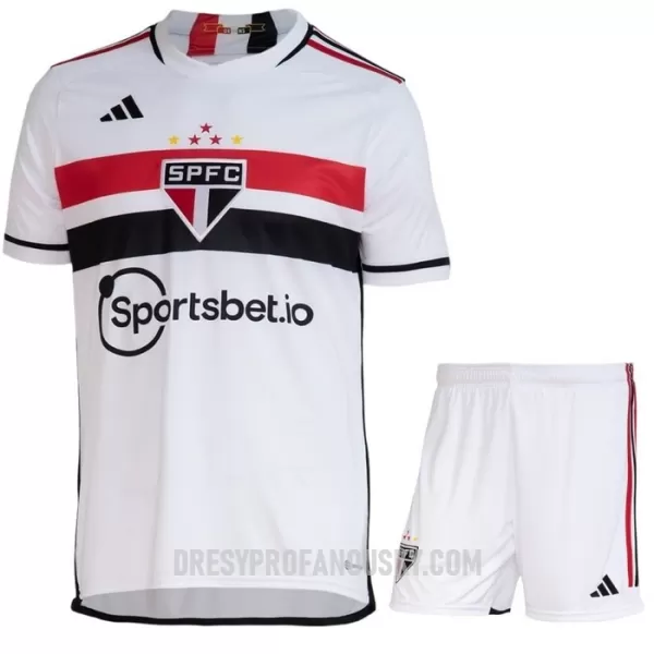 Levné Dětský Fotbalový Dres São Paulo FC Domácí 2023-24