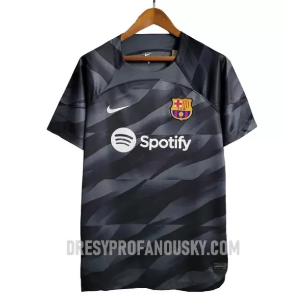 Levné Mužský Fotbalový Dres FC Barcelona Venkovní Brankářské 2023-24