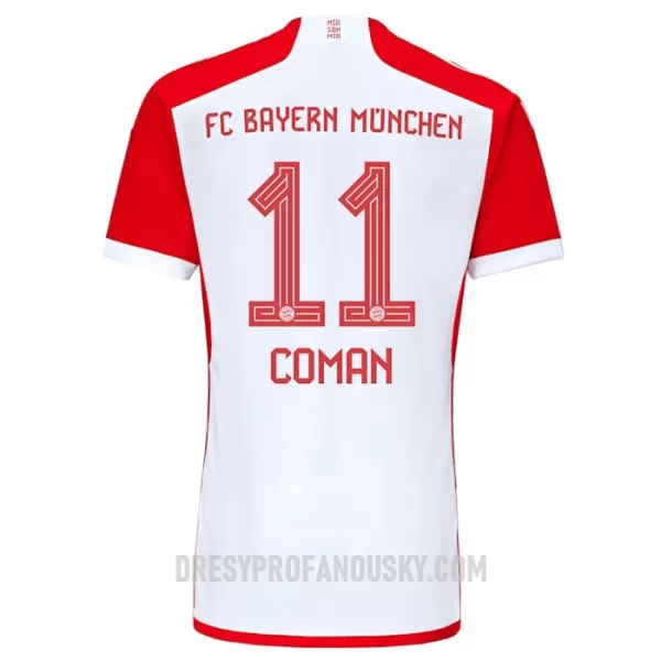 Levné Mužský Fotbalový Dres FC Bayern Mnichov Coman 11 Domácí 2023-24