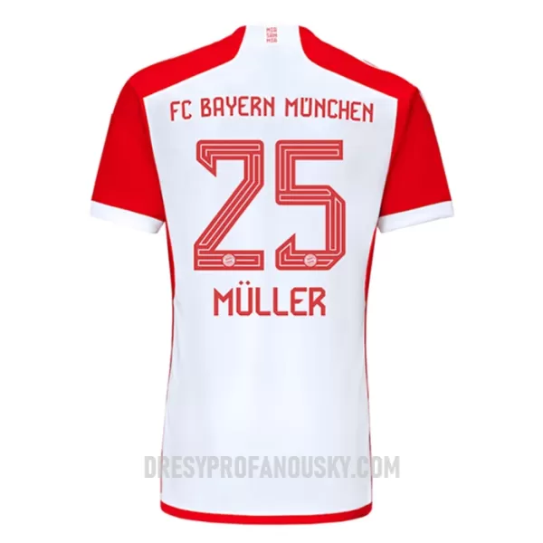 Levné Mužský Fotbalový Dres FC Bayern Mnichov Thomas Muller 25 Domácí 2023-24