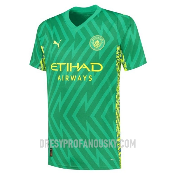 Levné Mužský Fotbalový Dres Manchester City Ederson Brankářské Domácí 2023-24