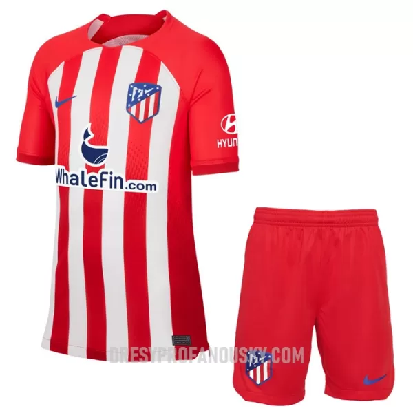 Levné Dětský Fotbalový Dres Atlético Madrid Domácí 2023-24