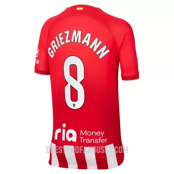 Levné Dětský Fotbalový Dres Atlético Madrid Griezmann 8 Domácí 2023-24