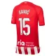 Levné Dětský Fotbalový Dres Atlético Madrid Savic 15 Domácí 2023-24