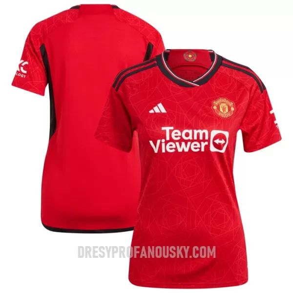 Levné Dámský Fotbalový Dres Manchester United Domácí 2023-24