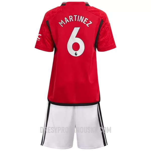 Levné Dětský Fotbalový Dres Manchester United Martinez 6 Domácí 2023-24