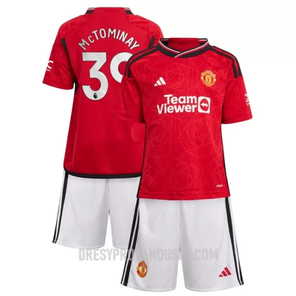 Levné Dětský Fotbalový Dres Manchester United McTominay 39 Domácí 2023-24