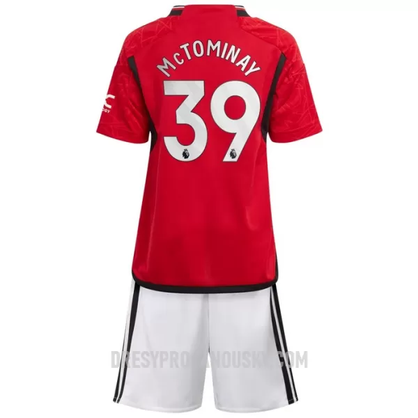 Levné Dětský Fotbalový Dres Manchester United McTominay 39 Domácí 2023-24