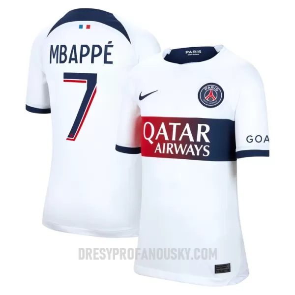 Levné Dámský Fotbalový Dres Paris Saint-Germain Mbappé 7 Venkovní 2023-24