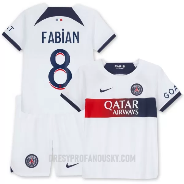 Levné Dětský Fotbalový Dres Paris Saint-Germain Fabian 8 Venkovní 2023-24