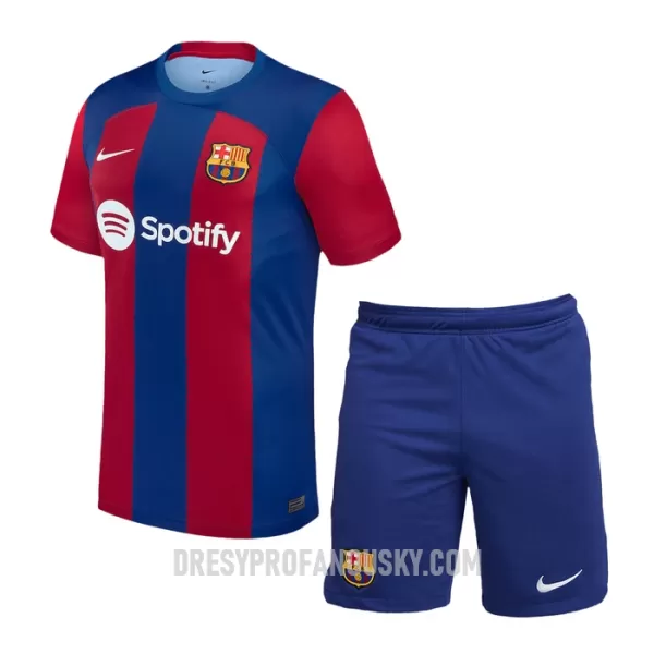 Levné Dětský Fotbalový Dres FC Barcelona Domácí 2023-24