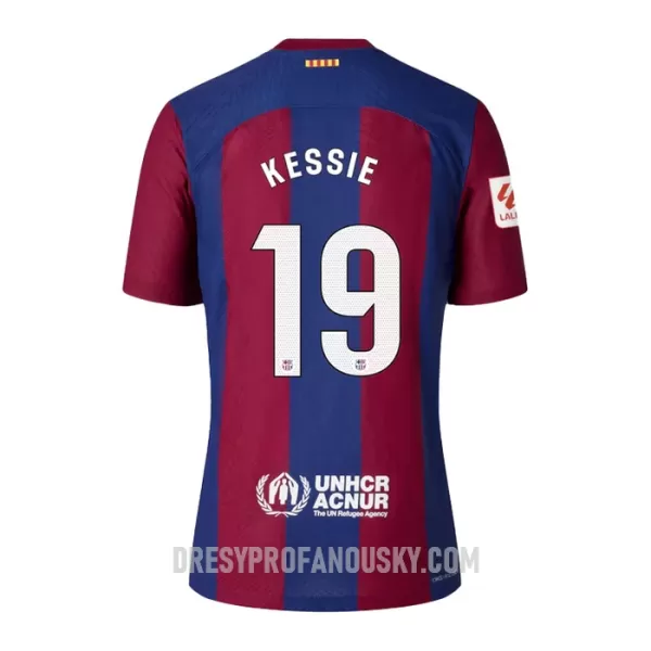 Levné Mužský Fotbalový Dres FC Barcelona Kessie 19 Domácí 2023-24