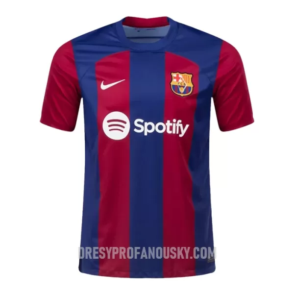 Levné Mužský Fotbalový Dres FC Barcelona Lewandowski 9 Domácí 2023-24