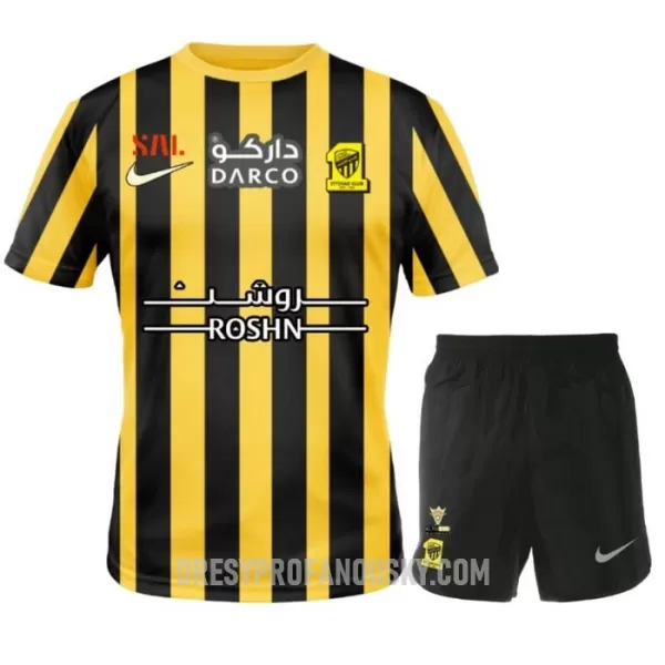 Levné Dětský Fotbalový Dres Al Ittihad Domácí 2022-23