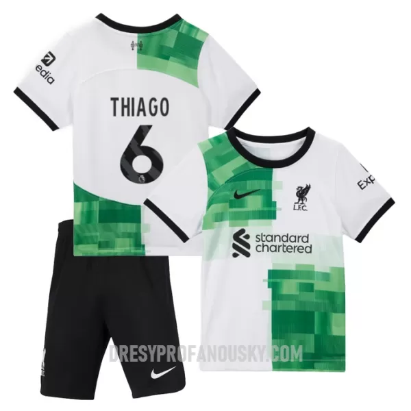 Levné Dětský Fotbalový Dres Liverpool Thiago 6 Venkovní 2023-24