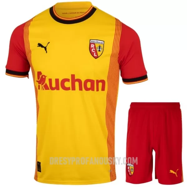 Levné Dětský Fotbalový Dres RC LENS Domácí 2023-24