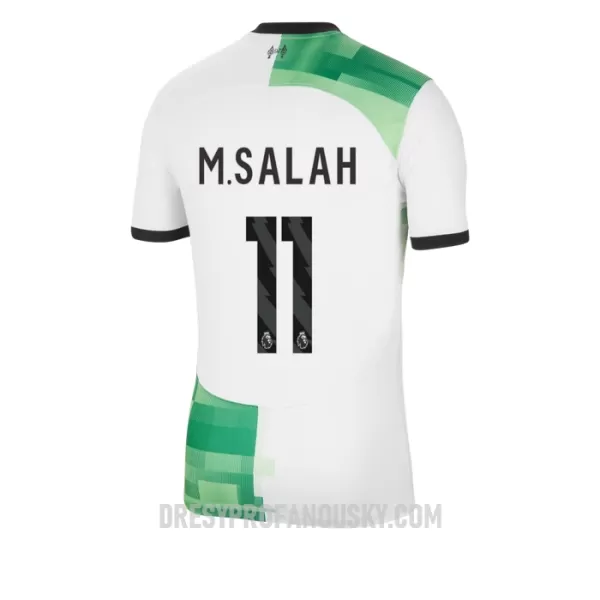 Levné Mužský Fotbalový Dres Liverpool M.Salah 11 Venkovní 2023-24