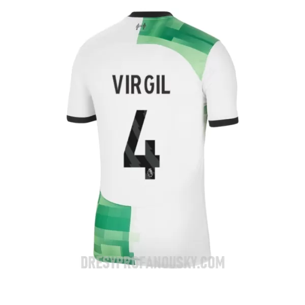 Levné Mužský Fotbalový Dres Liverpool Virgil 4 Venkovní 2023-24