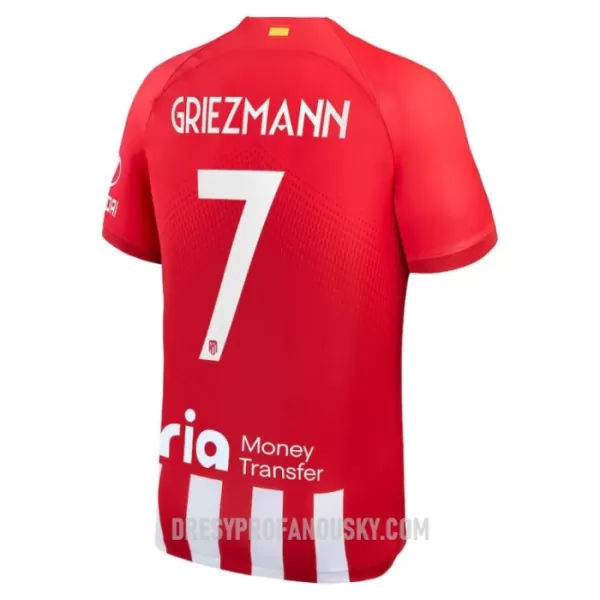 Levné Dětský Fotbalový Dres Atlético Madrid Griezmann 7 Domácí 2023-24