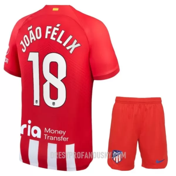 Levné Dětský Fotbalový Dres Atlético Madrid Joao Felix 18 Domácí 2023-24