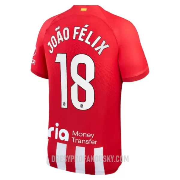 Levné Dětský Fotbalový Dres Atlético Madrid Joao Felix 18 Domácí 2023-24