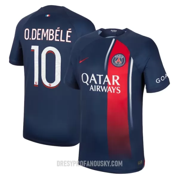 Levné Mužský Fotbalový Dres Paris Saint-Germain Dembele 10 Domácí 2023-24