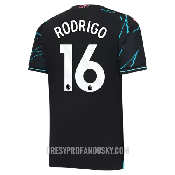 Levné Dětský Fotbalový Dres Manchester City Rodrigo 16 Alternativní 2023-24