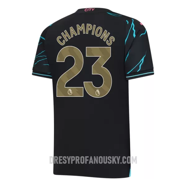 Levné Mužský Fotbalový Dres Manchester City Champions 23 Alternativní 2023-24