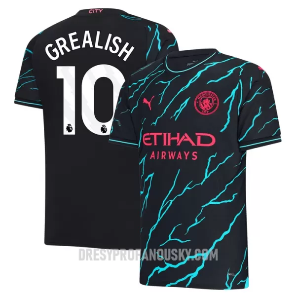 Levné Mužský Fotbalový Dres Manchester City Grealish 10 Alternativní 2023-24