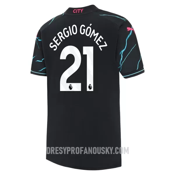 Levné Mužský Fotbalový Dres Manchester City Sergio Gomez 21 Alternativní 2023-24