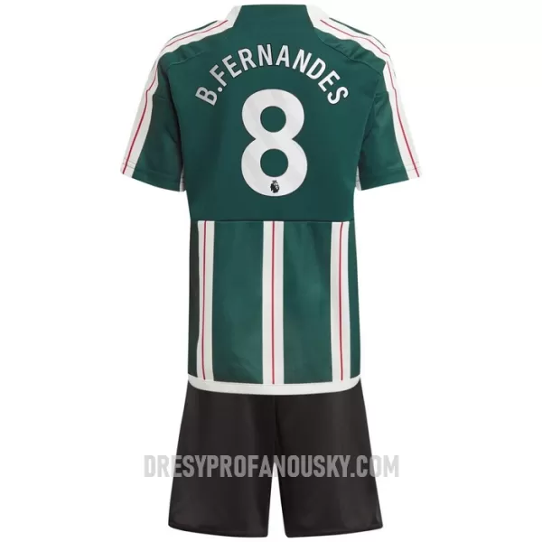 Levné Dětský Fotbalový Dres Manchester United Bruno Fernandes 8 Venkovní 2023-24