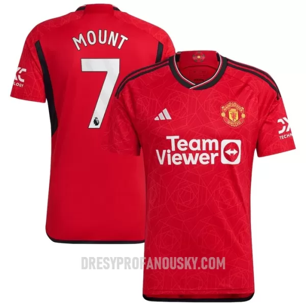 Levné Mužský Fotbalový Dres Manchester United Mount 7 Domácí 2023-24