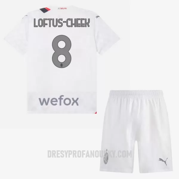 Levné Dětský Fotbalový Dres AC Milán Loftus-Cheek 8 Venkovní 2023-24