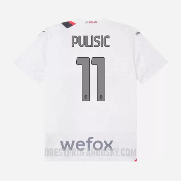 Levné Dětský Fotbalový Dres AC Milán Pulisic 11 Venkovní 2023-24