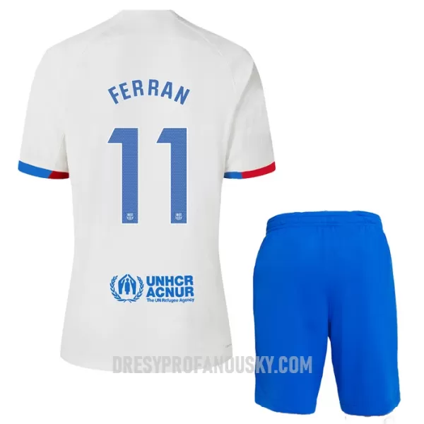 Levné Dětský Fotbalový Dres FC Barcelona Ferran 11 Venkovní 2023-24