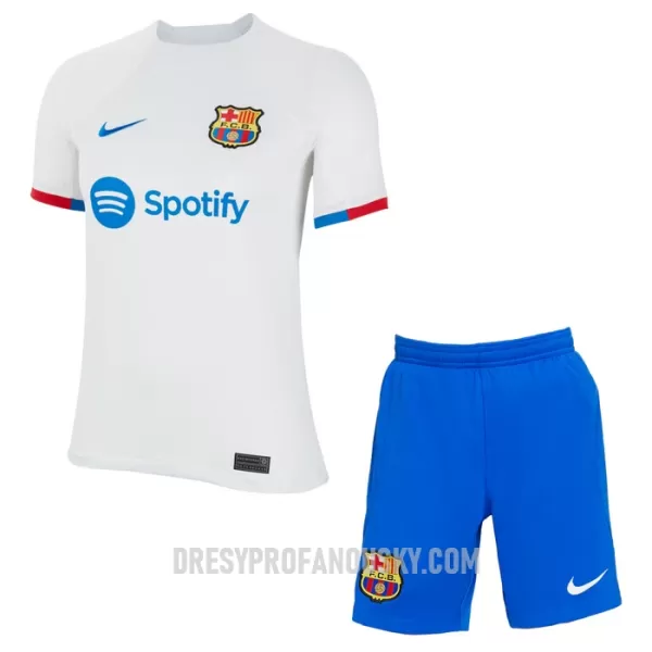 Levné Dětský Fotbalový Dres FC Barcelona Venkovní 2023-24