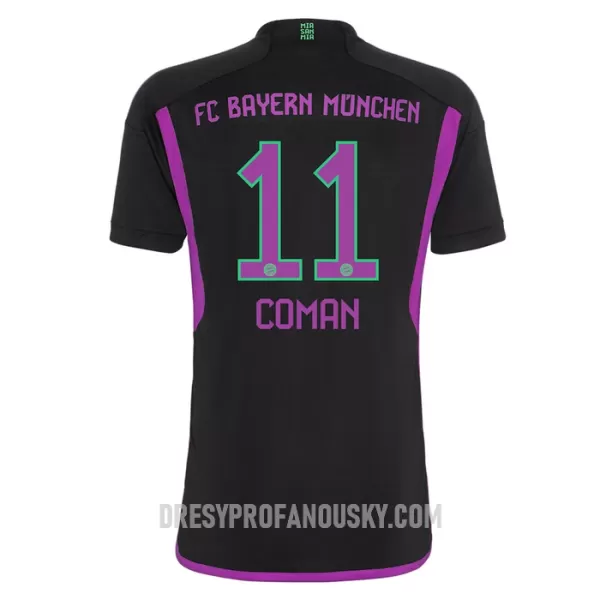 Levné Dětský Fotbalový Dres FC Bayern Mnichov Coman 11 Venkovní 2023-24