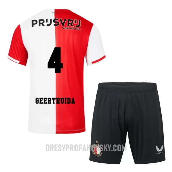 Levné Dětský Fotbalový Dres Feyenoord Geertruida 4 Domácí 2023-24