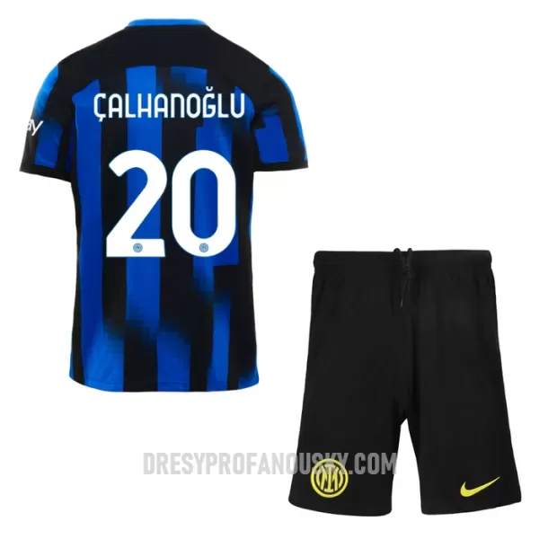 Levné Dětský Fotbalový Dres Inter Milán Calhanoglu 20 Domácí 2023-24