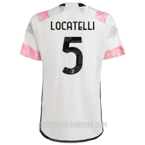 Levné Dětský Fotbalový Dres Juventus Locatelli 5 Venkovní 2023-24