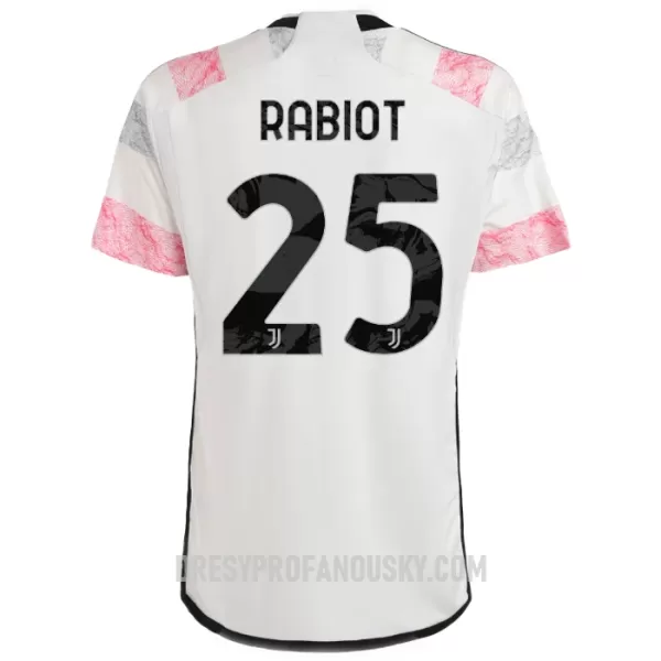 Levné Dětský Fotbalový Dres Juventus Rabiot 25 Venkovní 2023-24