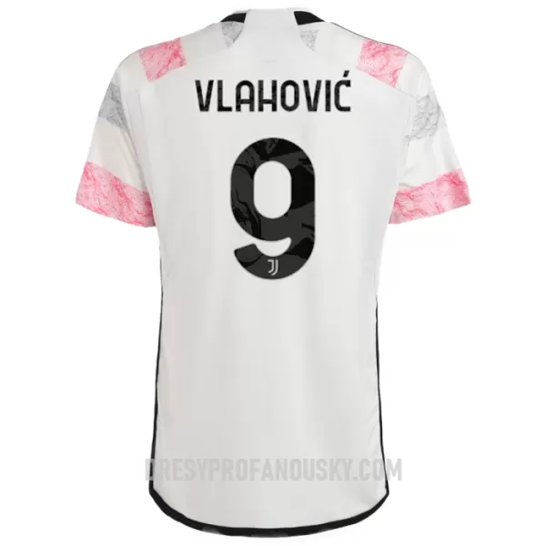 Levné Dětský Fotbalový Dres Juventus Vlahovic 9 Venkovní 2023-24