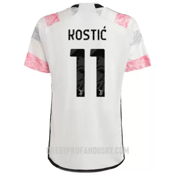 Levné Mužský Fotbalový Dres Juventus Kostic 11 Venkovní 2023-24