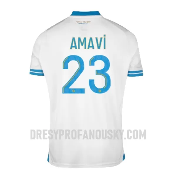 Levné Mužský Fotbalový Dres Olympique de Marseille Amavi 23 Domácí 2023-24